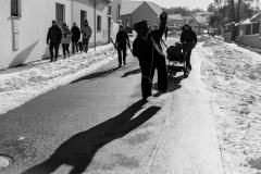 Masopust 2021 (Skupina Královny Nevěsty, Ženicha a Medvěda) - foto Jan Hromádko