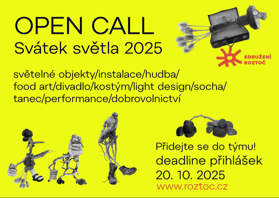 OPEN CALL Svatek svetla 2025