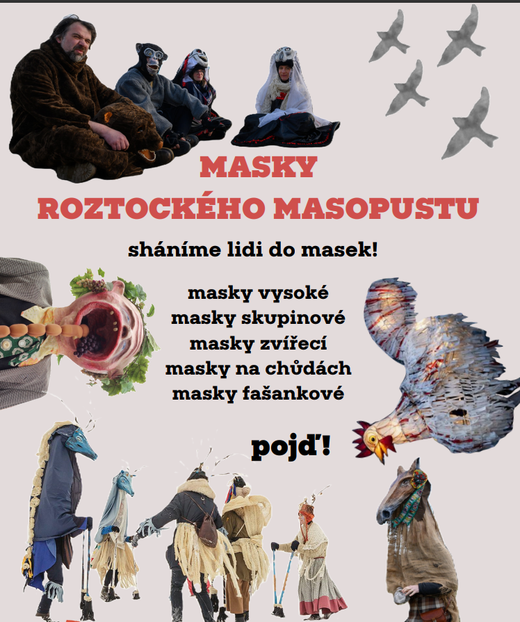 Sháníme lidi do masek