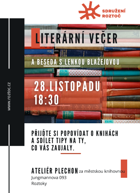 Zveme na&nbsp;Literární večer